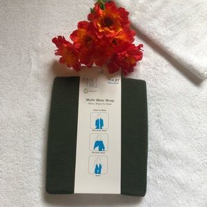 🌺🌼 Time and Tru Women’s Olive Green Multi Wear Wrap